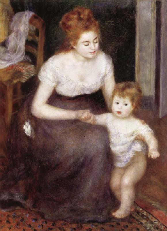 Pierre Renoir The First Step Spain oil painting art